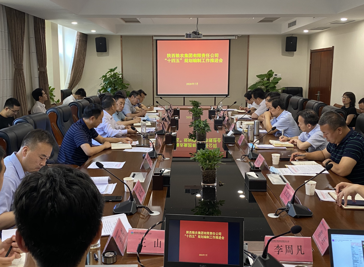 糧農(nóng)集團召開“十四五”規(guī)劃編制工作推進會