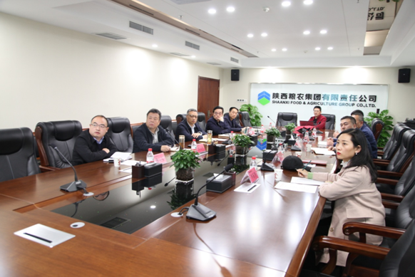 集團(tuán)公司與延安美域高股份公司舉行業(yè)務(wù)交流座談會