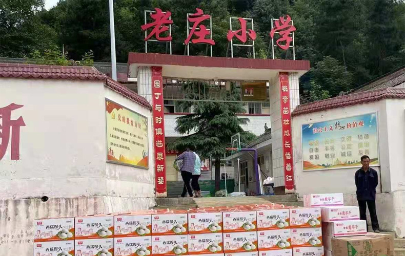 西瑞集團(tuán)：向洛南縣捐贈愛心物資